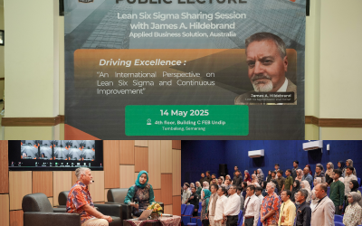 Kuliah Tamu Internasional  “Pentingnya Lean Six Sigma dalam Mendorong Keunggulan Bisnis”