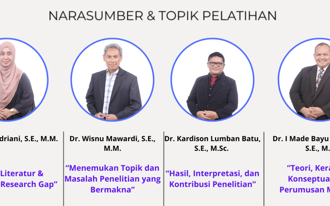 Pelatihan Penulisan Artikel Ilmiah Mahasiswa MM Digelar 13–14 Maret 2026